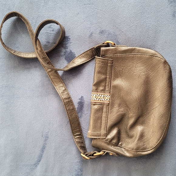 Black Boho Crossbody Bag by Street Level - Picture 8 of 8